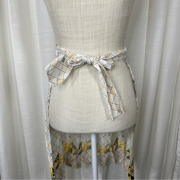 Vintage quilt pattern detail apron - Picture 5 of 6